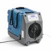 Boltic 145 Pint Commercial Crawl Space Dehumidifier with Automatic Purge Pump, Drain Hose, Wheels, 115V, 740W, Blue and Gray view 1
