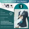 Automatic Steam Ironing Machine 2026 Upgraded - Hands-Free One-Click Use for Home, 8-Min Quick Iron Dry, Inflatable & Temperature Control Clothes A view 4