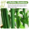 39 59 70 79 Inch Floor Partition Screen for Office/Parlor Reception Room/Balcony/Deck/Porch Landscaping, Outdoor Artificial Bamboo Tree, Freestanding Privacy Fence(W 31 1/2in-12 x H 79in) view 2