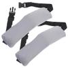 Alipis Airplane Head Strap: Travel Head Support for Sleeping - Adjustable Flight Sleep Mask Holder for Long Travel and Car Comfort (2 Pcs, Grey) view 1