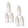 BESPORTBLE Drawstring Linen Wine Bottle Bags 16X35.5Cm Fabric Reusable Decorative Wine Tote Bags for Party Packaging 6pcs view 1