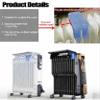Silent Radiator Humidifier, Heat Resistant Plastic Box with Large Water Storage for Oil Filled Heater, Natural Evaporation for Healthy Air Moisture(4PCS) view 3