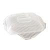 2-Pack White Plastic Microwave Oven Lid Bacon Rack, Kitchen Microwave Cooking Accessory view 3