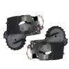 Compatible For RoborockS6 S61 S65 S60 T6 Accessories Replacement Suitable L Or R Wheels Parts Robot Vacuum Cleaner(L+R) view 1