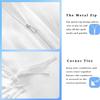 Sxakswol Duvet Cover Full Size Puppy Comforter Covers 3D Printed Corgi Duvet Cover Set Kids Teens Adults Bedding Set, Soft Microfiber Quilt Covers 80"x90" with Zipper Ties 3 Pcs a.8164 view 4