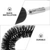 Chimney Brush Kit with 6 Rods, Nylon Dryer Vent Cleaner for Drills view 3
