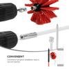 Chimney Brush Kit with 6 Rods, Nylon Dryer Vent Cleaner for Drills view 4