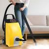 Multi-Purpose High Temp Steam Washe, 2500W High Pressure Steamer, 15S Fast Heat-Up, 3.5L Tank, Portable Steam Cleaner for Car, Floor, Grout, Kitchen, Furniture & Bed Bugs Yellow view 2