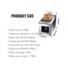 Electric Fryer Commercial Fully Automatic Lifting Large Capacity Intelligent Single Tank Vertical Fried Chicken Electric Deep Fryer view 4