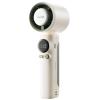 wkao USB Rechargeable Turbo Handheld Fan, Digital Display with 100 Speed Levels, 8 M/S Wind, Lightweight and Portable view 1