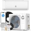 Towallmark 22 SEER2 12000 BTU Ductless Mini Split AC with Heater, 110V WiFi-Enabled Inverter Air Conditioner for Rooms up to 550 Sq.Ft, Includes Remote Control view 1