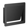 JTWWDM Stainless Steel Trash Easy Push Cover, Commerical Built-in Garbage Bin Lid, Square Kitchen Side Waste Chute Cover, Side Mount Trash Chute Lid,Style A view 1