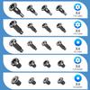FIXED UP FINDS for 20Pcs Doorbell Screws for Ring Doorbell Screws Replacement, Video Doorbell Repla view 4