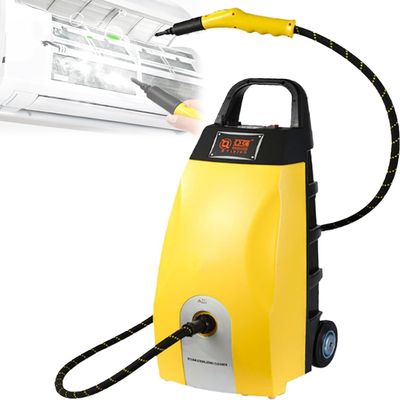 3.5L High Temp Steam Engine Cleaner, 3000W High - Pressure Multi - Use Steam Washer for Home, Car Washing & AC Cleaning, with 8 Accessories(Yellow)
