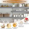 5 Pcs Wire Shelf Cover 3516 in, 3 in High Faux Wood Shelf Covers for Wire Shelving, PVC Waterproof Moisture Wires Shelving Cover, 0.3 in Thick Wire Rack Covers for Pantry, Closet, Kitchen, Beige A view 4