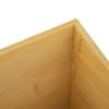 Bamboo Basket Organizers Natural 10.5" x 8.5" x 6", Bamboo Storage Basket Home Organization Bin Multi-Purpose Container for Bedroom Bathroom Kitchen 2-Pack view 4