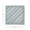 Juliska Seville Stripe Napkin (Green, Set of 4) view 3