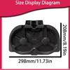 CurlingooCleaning Tray Holder Mop Part Compatible with Roborock Qrevo Master / V20 Robot Spare Accessory Parts, Mop Cleaning Station Tray Mop Washing Plate view 3