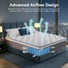 BedsPick Full Size Mattress in A Box, 12 Inches Soft Hybrid Mattress with Memory Foam & Individually Wrapped Pocket Springs for Support, CertiPUR-US Certified, Fiberglass-Free, Pressure Relief view 2