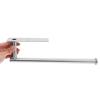 KALLORY Wall Mounted Paper Towel Holder Under Cabinet Napkin Roll Holder Self-Adhesive and Drill Mount Kitchen Bathroom Storage Organizer view 3