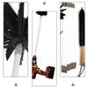 Nylon Chimney Brush with 9 Rods for Dryer Vent Cleaning view 3