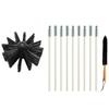 Nylon Chimney Brush with 9 Rods for Dryer Vent Cleaning view 4