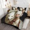 90" x 90" Coverless Quilt 7.5 Tog, Reversible Washable Black Quilted Duvet, Super Soft Warm Comfy Cute Girl 3 Bedding Camping Duvet with 2 Pillowcases Queen view 3