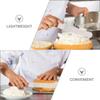BESPORTBLE 2pcs Cake Frosting Spatulas with Stainless Steel Blades and Red Wood Handles, 6-inch Angled Icing Scrapers for Baking, Multipurpose Butter Spreaders and Fondant Smoothers for Home view 4