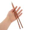 ABOOFAN 1 Pair Non-toxic Wooden Reusable Chopsticks for Adults Natural Smooth Wood Cooking and Snack Use Light Dining Flatware view 3