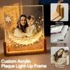 Zwosxjczi Personalized Gifts for Women - Custom Photo Acrylic Night Light Plaque, Unique Birthday Gifts for Mom for Her, LED Picture Frame, Gifts for Mothers Day for Christmas for Anniversary view 4