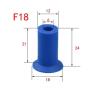 10PCS Pneumatic Vacuum Suction Cup F Series Packing Machine Vacuum Bag Opening Sucker Plastic Film Food Bag Suction Nozzle F18(F18) view 2