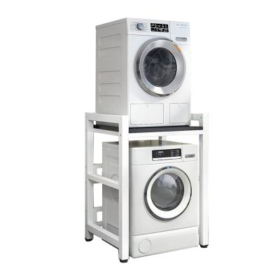 Adjustable Stacking Kit for Front Load Washer & Dryer Portable Stand with 400KG Capacity Laundry Room Stora Unit for and Space Saving.