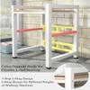 Adjustable Stacking Kit Stand for Front Load Washer & Dryer Portable Rack with 400KG Capacity Over Washer Stora Unit for Laundry Space Saving nizer for Laundry Room view 3