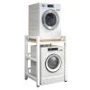 Adjustable Stacking Kit for Front Load Washer & Dryer Portable Stand with 400KG Capacity Over Washer Stora Unit for Laundry view 1