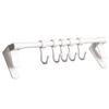OSALADI Cabinet Kitchen Hook Rack, Five-Hook Plastic Organizer view 1