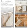 OSALADI Cabinet Kitchen Hook Rack, Five-Hook Plastic Organizer view 4