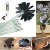 Flexible Chimney Cleaning Brush Set, Fireplace Lint Removal Tool view 3