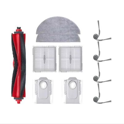 Compatible For Roborock Q10 X5 / Q10 PF / Q10P / Q8+ / Q8 Max Pro Plus Robot Accessory Main Side Brush Filter Mop Cloth Dust Bag