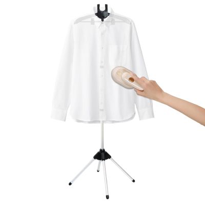 Adjustable Clothes Ironing Rack, Telescopic Steamer Stand, Ironing Bracket for Travel Laundry Home Indoor Closet Bedroom Apartment, Portable Clothes Stand with Foldable Design
