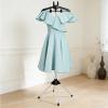 Adjustable Clothes Ironing Rack, Telescopic Steamer Stand, Ironing Bracket for Travel Laundry Home Indoor Closet Bedroom Apartment, Portable Clothes Stand with Foldable Design view 4