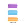 IMIKEYA 7pcs Stackable Shoe Storage Boxes Set Pp Plastic Shoe Containers with Flip Lids for Men Women and 27.5x18x9.5cm Colorful Home Closet Storage view 2