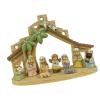 Qsvbeeqj Christmas Nativity Figurines Resin Manger Holy Family Scenes Statue for Xmases Indoor Home Table Decorations Christmas Scene Sculptures view 1