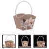 BESPORTBLE Rustic Wedding Flower Basket Handheld Bridal Basket for Outdoor Ceremony Party Supplies 1Pcs view 3