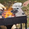 BESPORTBLE Thickened Household Fireplace Ash Shovel Coal Ash Cleaning Shovel Waterproof Iron Stove Cleaning Tool for Coal Stove and Fireplace Use view 2