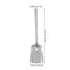 BESPORTBLE Thickened Household Fireplace Ash Shovel Coal Ash Cleaning Shovel Waterproof Iron Stove Cleaning Tool for Coal Stove and Fireplace Use view 3