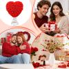 Heart Tree Topper,Rose Design Ornaments - Heart Tree Toppers,for Wedding, Birthday, Holiday, Party, Wall, Home, Front Door Decor view 4
