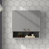 Modern Light Luxury Toilet Cabinet Bathroom Cabinet Side Cabinet Side Cabinet Storage Storage Cabinet Narrow Back Wall Hanging Cabinet,Kitchen Wall Cabinet,Wall mounte view 1