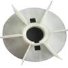 1pc Motor M3BP315SMC2 Plastic Fan Blade - 300mm Outer Diameter, 80mm Aperture, Compatible with Various Motors view 2