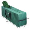 Gonetre Xmas Tree Storage Bag Large Capacity Durable 600D Oxford Fabric Christmas Tree Storage Container for Holiday Decorations Seasonal Clothes Quilts Blankets 48x15x20 Inches view 3