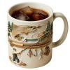 Fishing Mug, 11oz/350ml Novelty Drinkware Ceramic Mug, Fly Fish Coffee Cup, Fisherman Fishing Enthusiast Gift For Dad Grandpa Husband Brother Father's Day view 1
